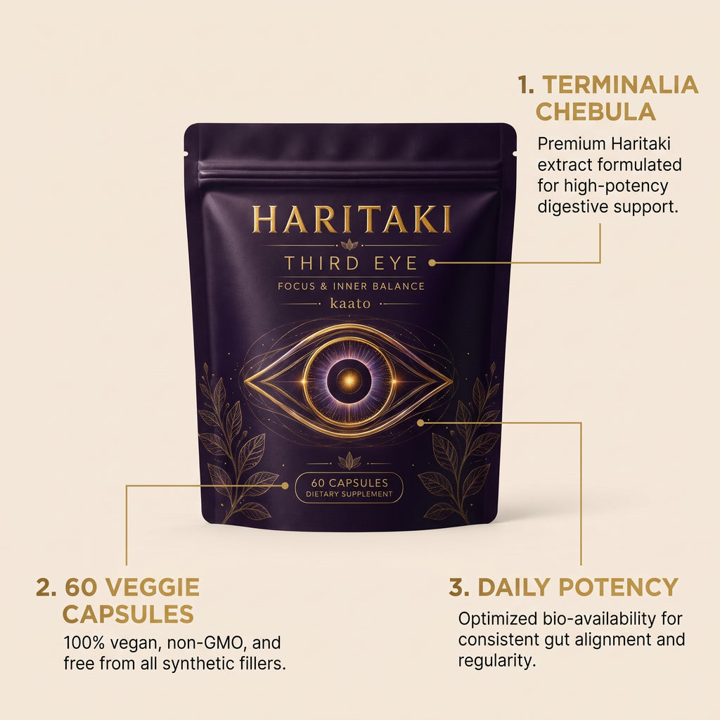 Haritaki Third Eye – Ayurvedic Digestive Support, Made Simple
