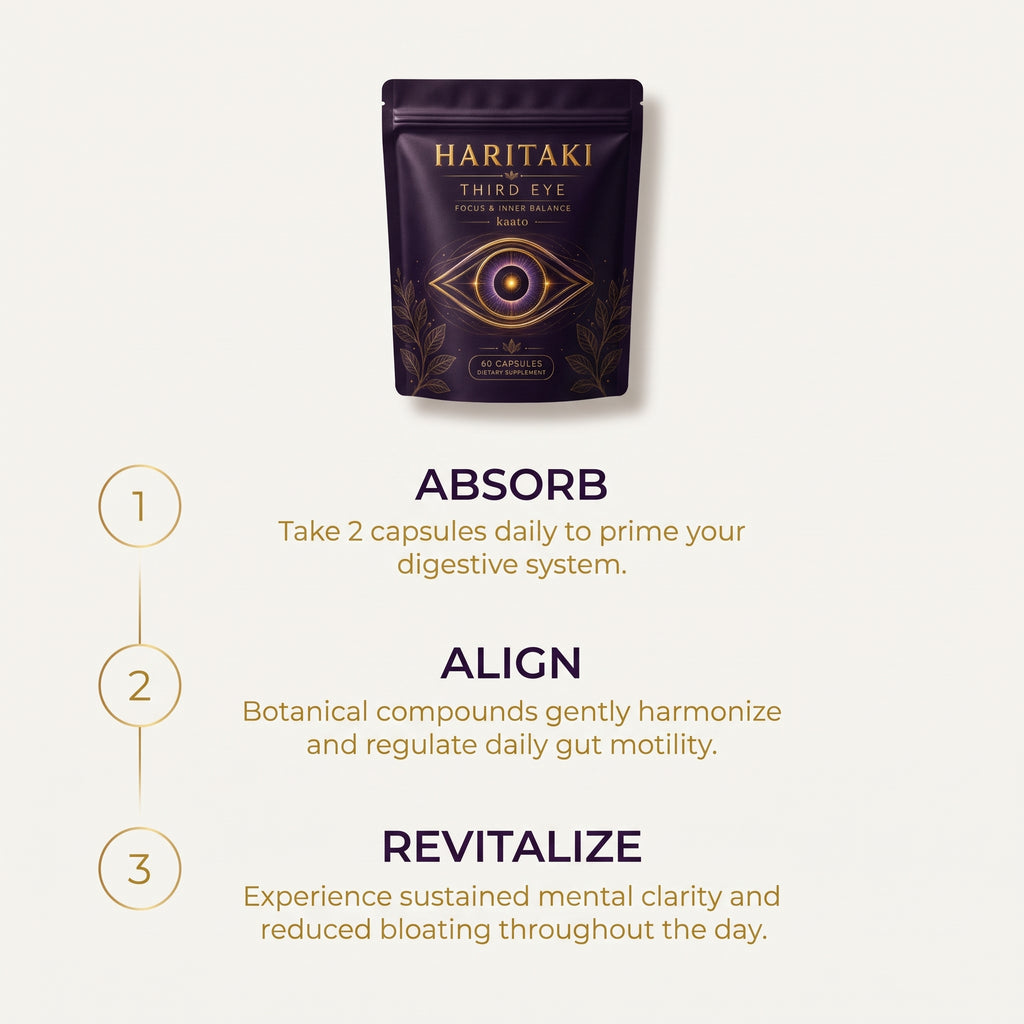 Haritaki Third Eye – Ayurvedic Digestive Support, Made Simple