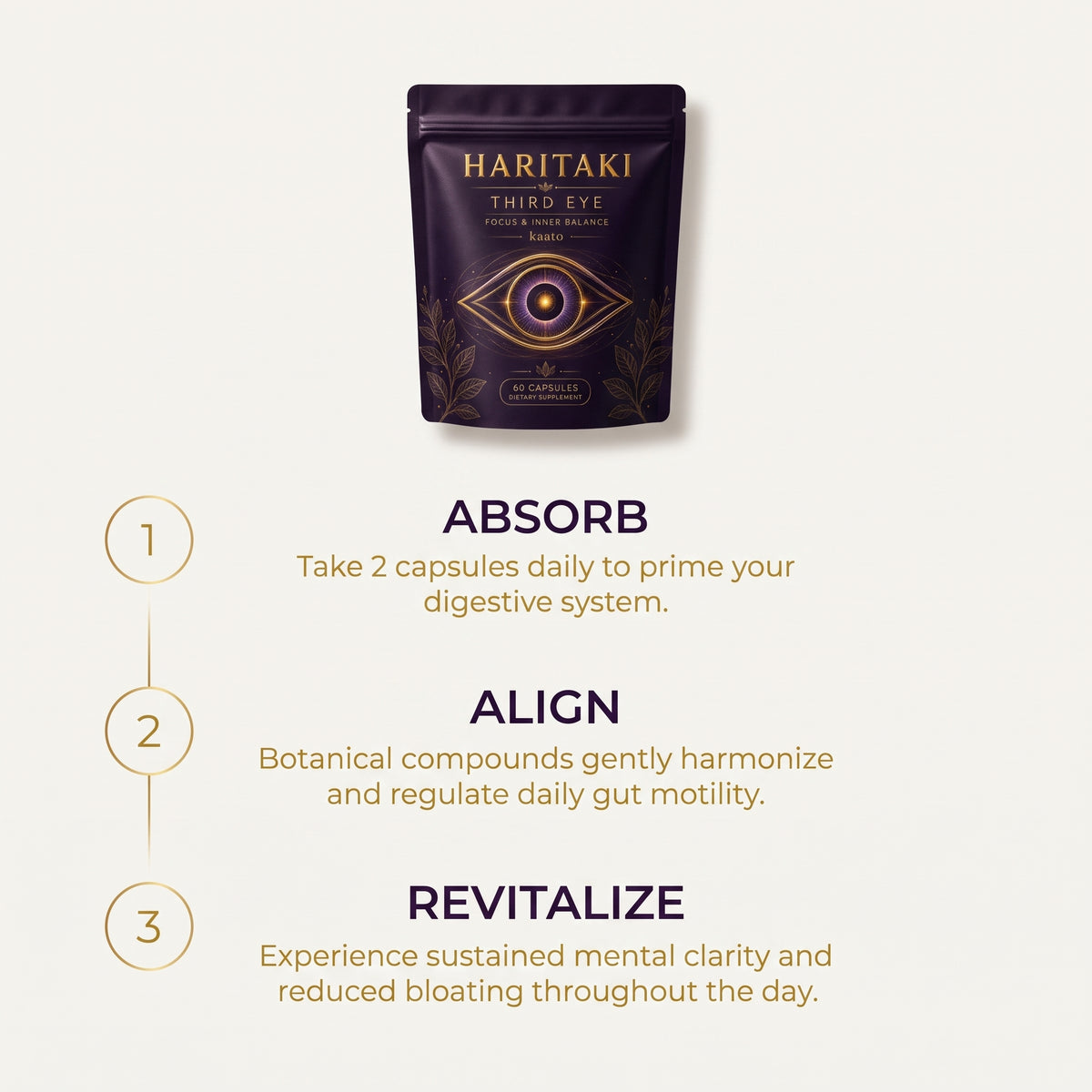 Haritaki Third Eye – Ayurvedic Digestive Support, Made Simple